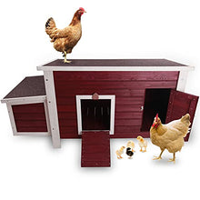 Load image into Gallery viewer, Petsfit Weatherproof Outdoor Chicken Coop
