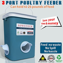 Load image into Gallery viewer, Large Capacity Automatic Chicken Waterer and Feeder Set - 3 Gallon/26 Pounds
